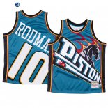 Camiseta NBA de Dennis Rodman Detroit Pistons Azul
