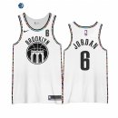 Camisetas NBA Edición ganada Brooklyn Nets DeAndre Jordan Blanco