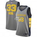 Camisetas de NBA Ninos Memphis Grizzlies Marc Gasol Nike Gris Ciudad 18/19