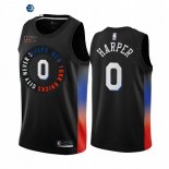 Camiseta NBA de Jared Harper New York Knicks Negro Ciudad 2020-21