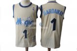 Camisetas NBA de Anfernee Hardaway Orlando Magic Retro Crema 1993-94