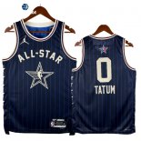 Camisetas NBA 2024 All Star NO.0 Jayson Tatum Azul