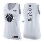 Camisetas NBA Mujer John Wall All Star 2018 Blanco