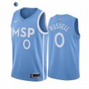 Camisetas NBA de D'angelo Russell Minnesota Timberwolves Nike Azul Ciudad 19/20