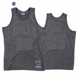 Camisetas NBA Chicago Bulls Steve Kerr Washed Out Gris Hardwood Classics 2020