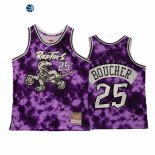 Camisetas NBA Toronto Raptors Chris Boucher Purpura Throwback 2021