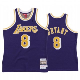 Camisetas NBA Los Angeles Lakers Kobe Bryant Púrpura Hardwood Classics 1996-97