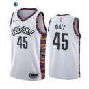 Camiseta NBA de Donta Hall Brooklyn Nets Blanco Ciudad 2020-21
