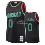 Camisetas NBA Houston Rockets 2018 Navidad Marquese Chriss Negro