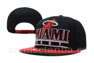 Snapbacks Caps NBA De Miami Heat Negro Verde