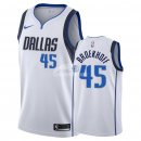 Camisetas NBA de Ryan Broekhoff Dallas Mavericks Blanco Association 2018