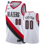 Camisetas NBA Portland Trail Blazers Personalizada Blanco Association 2019-20
