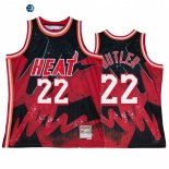 Camisetas NBA Miami Heat NO.22 Jimmy Butler Rojo Throwback 2022
