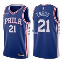 Camisetas NBA de Joel Embiid Philadelphia 76ers Azul Icon 17/18