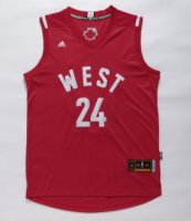 Camisetas NBA de Kobe Bryant All Star 2016 Rojo