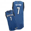 Camisetas NBA de Derrick Williams Minnesota Timberwolves Azul