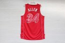 Camisetas NBA de Ray Allen Miami Heats Rojo