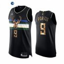 Camisetas NBA de Milwaukee Bucks Bobby Portis Piel De Pitón Negro 2021-22
