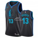 Camisetas NBA de Jalen Brunson Dallas Mavericks Nike Antracita Ciudad 18/19