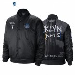 Chaqueta NBA Brooklyn Nets Kevin Durant Negro Ciudad 2020-21