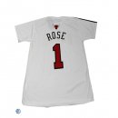 Camisetas NBA Rose Chicago Bulls Blanco