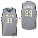 Camiseta NBA Ninos Cleveland Cavaliers Jae Crowder Nike Gris Ciudad 17/18