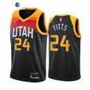 Camisetas NBA de Utah Jazz Malik Fitts Nike Negro Ciudad 2021-22