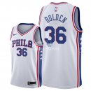 Camisetas NBA de Jonah Bolden Philadelphia 76ers Blanco Association 2018