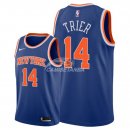 Camisetas NBA de Allonzo Trier New York Knicks Azul Icon 2018