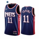 Camisetas NBA Brooklyn Nets Kyrie Irving Marino Ciudad Throwback 2021-22