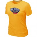 Camisetas NBA Mujeres New Orleans Pelicans Amarillo