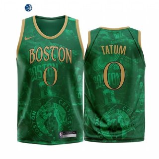 Camiseta NBA de Jayson Tatum Boston Celtics Verde 2020