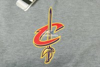 Camisetas NBA Manga Larga Cleveland Cavaliers LeBron James Gris