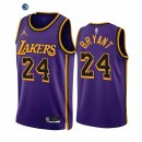 Camisetas NBA Nike Los Angeles Lakers NO.24 Kobe BryantPurpura Statement 2022-23