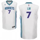 Camisetas NBA de Jeremy Lin Charlotte Hornets Blanco