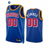 Camisetas NBA de Golden State Warriors Jonathan Kuminga Nike Azul Classic 2021-22