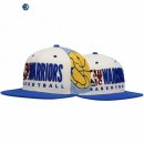 Snapbacks Caps NBA De Golden State Warriors Big Face Crema Azul Hardwood Classics 2020