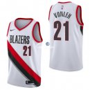 Camisetas NBA de Noah Vonleh Portland Trail Blazers Blanco Association 17/18