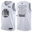 Camisetas NBA de Kevin Durant All Star 2018 Blanco