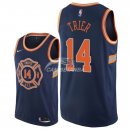 Camisetas NBA de Allonzo Trier New York Knicks Nike Marino Ciudad 2018