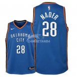 Camisetas de NBA Ninos Oklahoma City Thunder Abdel Nader Azul Icon 2018