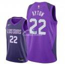 Camisetas NBA de DeAndre Ayton Phoenix Suns Nike Púrpura Ciudad 2018
