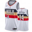 Camisetas NBA De New Orleans Pelicans Brandon Ingram Blanco Earned 2019-20