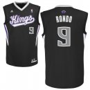 Camisetas NBA de Rajon Rondo Sacramento Kings Negro