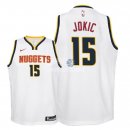 Camiseta NBA Ninos Denver Nuggets Nikola Jokic Blanco Association 18/19