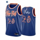 Camisetas NBA 2020 Navidad New York Knicks Kevin Knox Azul