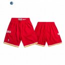 Pantalon NBA de Houston Rockets Mitchell & Ness Rojo Hardwood Classics 2020