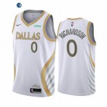 Camiseta NBA de Josh Richardson Dallas Mavericks Blanco Ciudad 2020-21