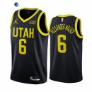 Camisetas NBA Jordan Utah Jazz NO.6 Nickeil Alexander Walker Negro Statement 2022-23