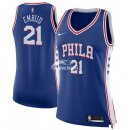Camisetas NBA Mujer Joel Embiid Philadelphia 76ers Blanco 17/18